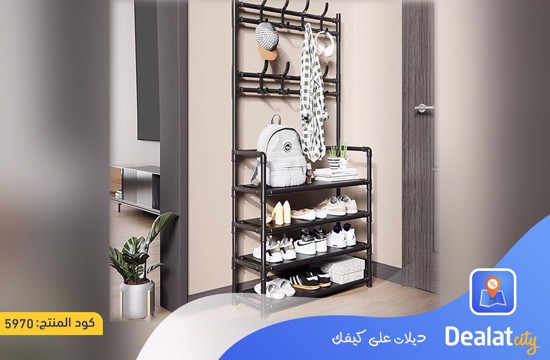 Clothes Stand and Shoe Organizer Rack - dealatcity store