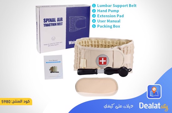 Decompression Back Belt Waist Brace Spinal Lumbar Decompression Belt with 30 Air Supports to Relieve Back Pain and Spinal Pressure