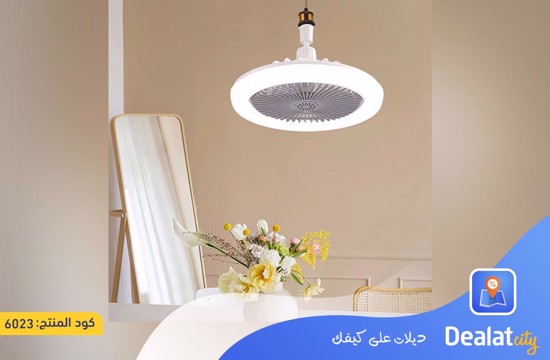 Silent LED Ceiling Fan with 3 Lighting Modes - dealatcity store