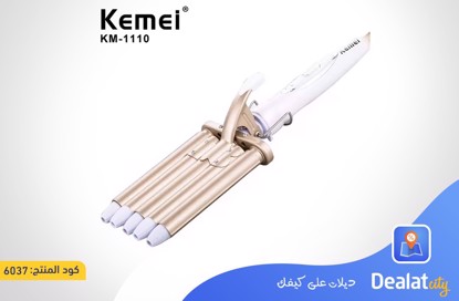 Kemei KM-1110 5 Barrels Electric Hair Curling Iron with Fast Heating