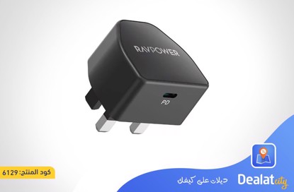 RAVPOWER PC1041 USB-C Wall Charger 20W with PPS Fast Charging