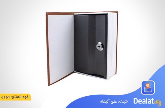 Metal Book Safe With Safety Lock - dealatcity store