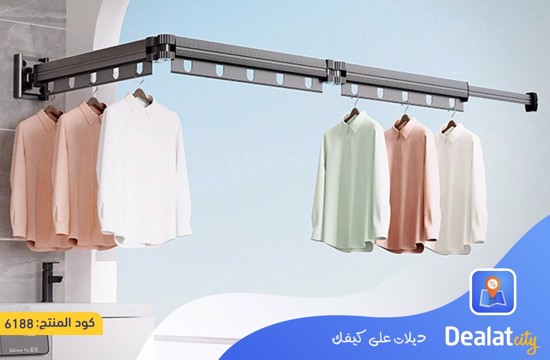 Retractable and Foldable Clothes Hanger up to 126 cm - dealatcity store