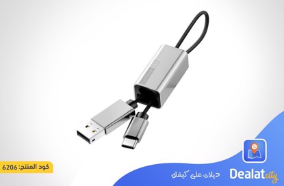 BASEUS Charging and Data Transfer Cable and Memory Card Reader  - dealatcity store