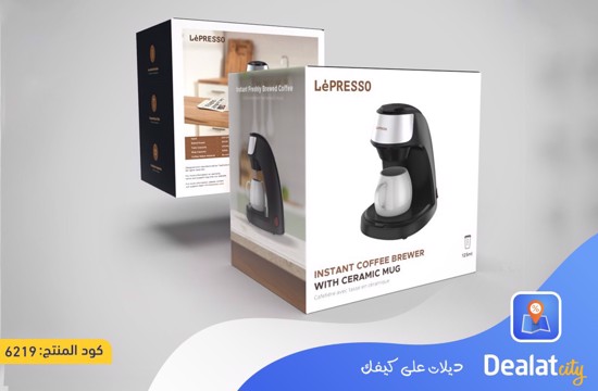 LePresso Mini Coffee Maker 250 ml - dealatcity store