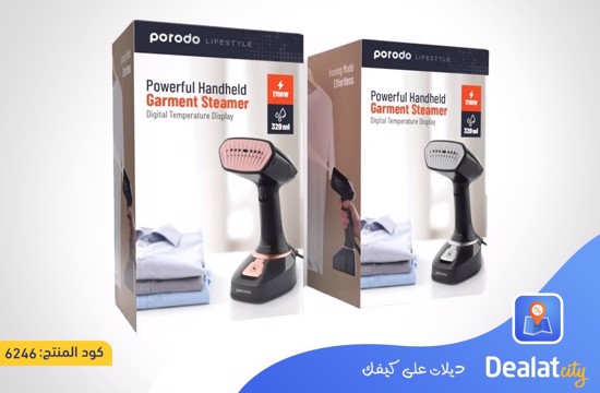 Porodo Lifestyle Handheld Garment Steamer - dealatcity store