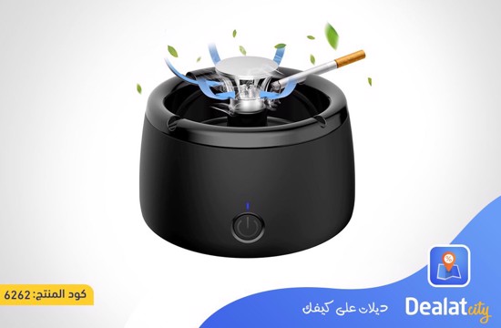 Rechargeable Ashtray with Air Purifying Filter - dealatcity store