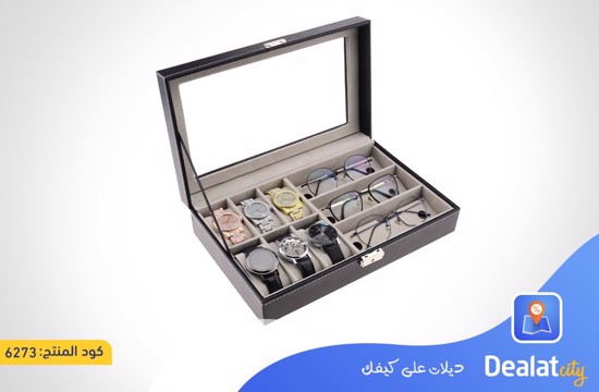 Watch and Glasses Organizer Box - dealatcity store