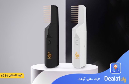 2 in 1 Portable Multi-Functional Incense Burner and Comb For Hair Styling with Beautiful Scents