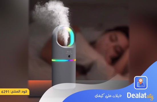 Portable Air Humidifier with 450 ml, with Distinctive Lighting - dealatcity store