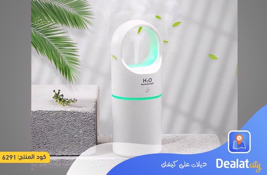 Portable Air Humidifier with 450 ml, with Distinctive Lighting - dealatcity store