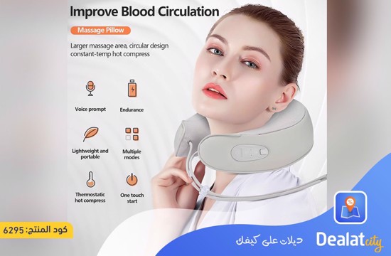 Neck Massager For a Tremendous Massage with 3 Different Modes and a High Quality Motor to Relieve Pain and Soothe Muscles