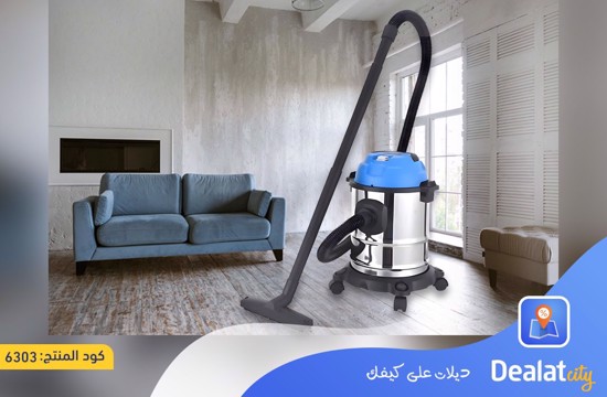 Sonifer 25L 2400W Barrel Vacuum Cleaner for Dry and Wet Cleaning