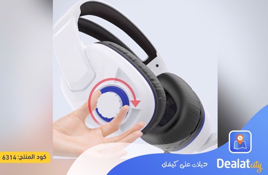 Adjustable Gaming Headphone with Crystal Clear Stereo Sound with Microphone and Noise Canceling Feature