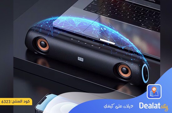 RGB Bluetooth Speaker with 5 Ports (BT - AUX - TF - OUT - SUB) with High-definition Sound