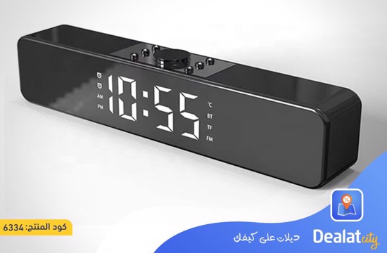 1500mAh Digital LED Display Bluetooth Soundbar Speaker - dealatcity store