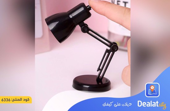 Foldable and Adjustable Mini LED Desk Lamp with Sturdy Base and Soft Lighting to Relieve Eye Strain and Protect Eyes