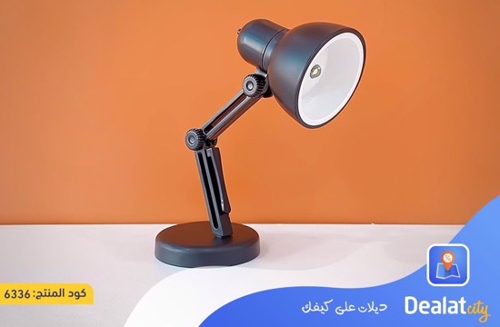 Foldable and Adjustable Mini LED Desk Lamp with Sturdy Base and Soft Lighting to Relieve Eye Strain and Protect Eyes