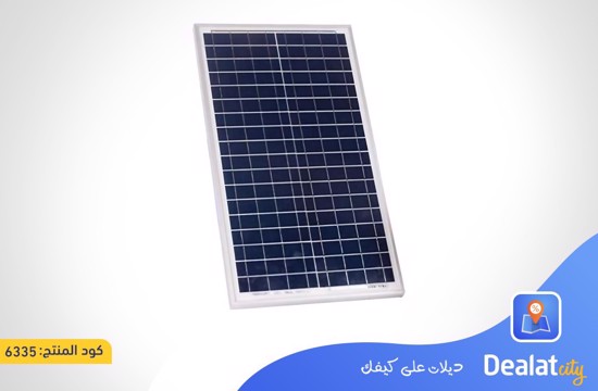 30W Solar Panel with Robust Design for All Weather Conditions  - dealatcity store