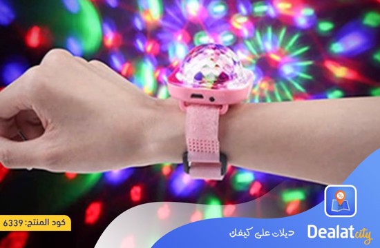 RGB LED Clock Light Colorful Lights Music Sync Rechargeable - dealatcity store