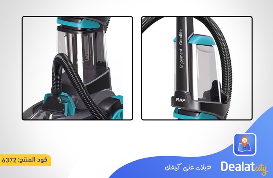 RAF R.8671 2*1 Home Vacuum Cleaner 1200W - dealatcity store