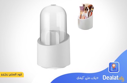 360 Degree Rotating Makeup Organizer with Clear Lid- dealatcity store