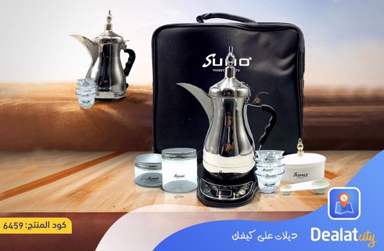 Sumo SM-ACM07 1L Electric Arabic Coffee Maker with Digital Control Base Equipped with Digital Display