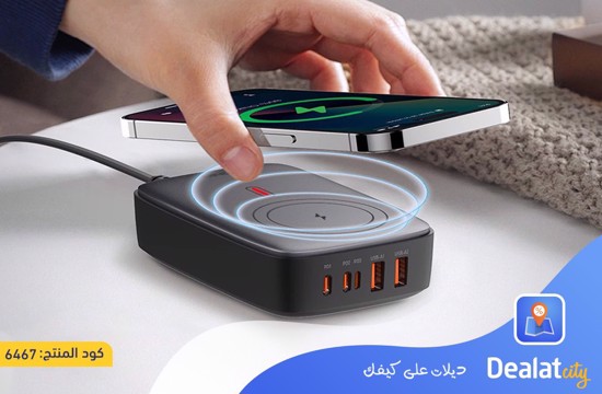 LDNIO Q4010 140W Multi-Port Wireless Charger - dealatcity store