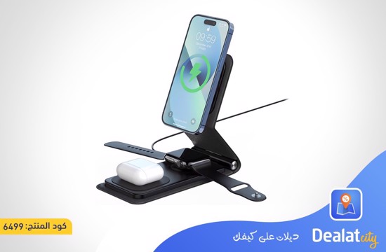 3 in 1 Magnetic Wireless Charger - dealatcity store