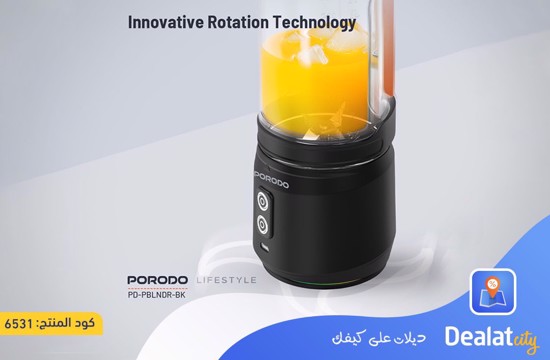 Porodo Lifestyle 240W Rechargeable Blender and Juicer - dealatcity store