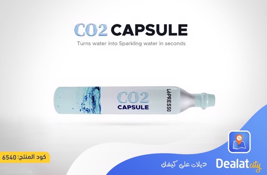 LePresso CO2 Carbonated Drinks Capsule 0.6L Safe and Easy to Install