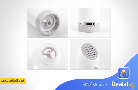 Portable Electric Flusher with Even Water Distribution Design 400ml