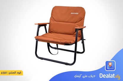 Porodo Folding Padded Chair with a Load - dealatcity store