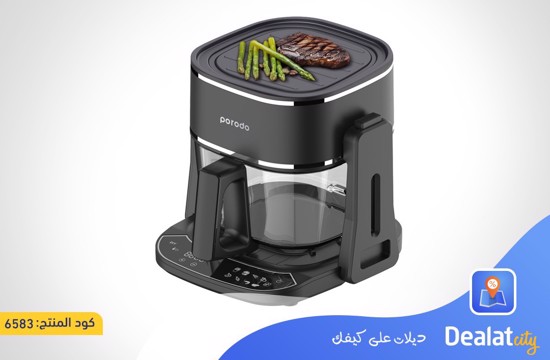 Porodo Lifestyle Dual Design Air Fryer & Grill - dealatcity store