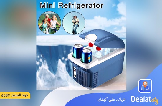 8L Portable Mini Fridge for Cooling, Heating- dealatcity store