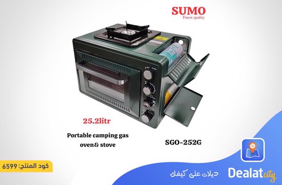 SUMO 2-in-1 Portable Camping Stove and Oven Gas -dealatcity store