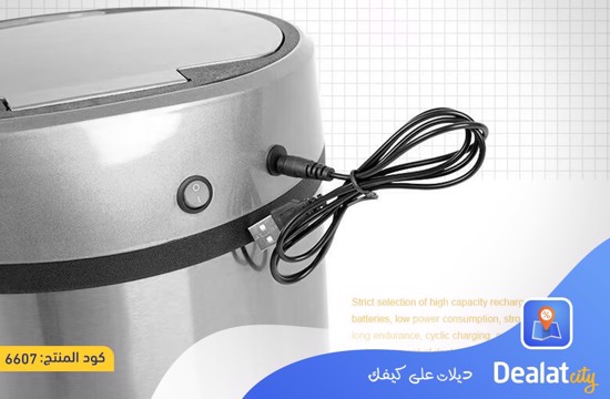 Smart Touchless Sensor Stainless Steel Trash Can - dealatcity store