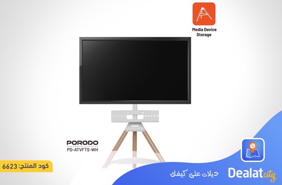 Porodo  Wooden Tripod TV Stand - dealatcity store