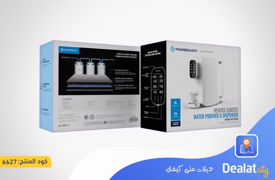 Powerology 2000W Reverse Osmosis Water Purifier & Dispenser- dealatcity store